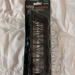 NEW Kato Black 248mm (9 3/4") Single Track Truss Bridge N Scale 20-434